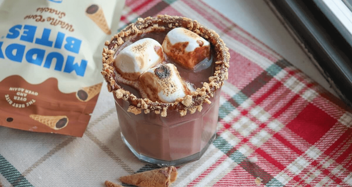 Muddy Bites S'mores Hot Chocolate, perfect for Winter!