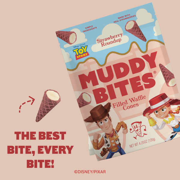 Disney Pixar Toy Story Muddy Bites Strawberry Round Up