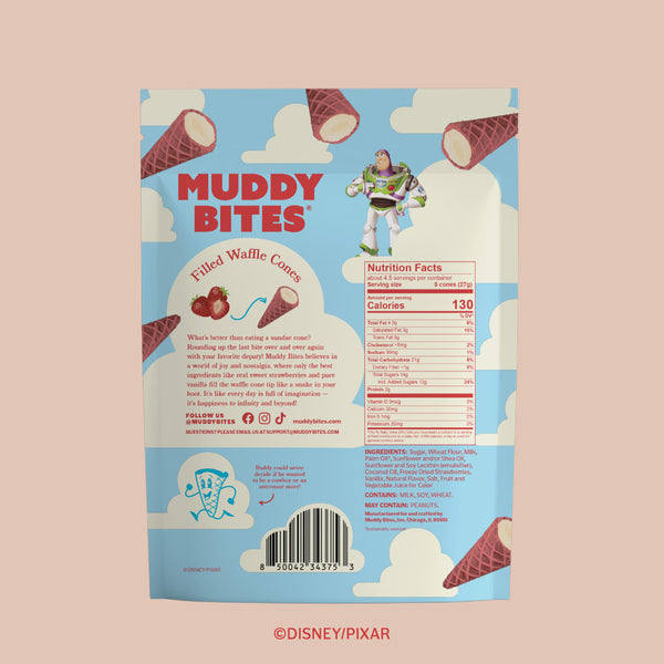 Disney Pixar Toy Story Muddy Bites Strawberry Round Up
